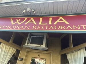 Walia Ethiopian Restaurant