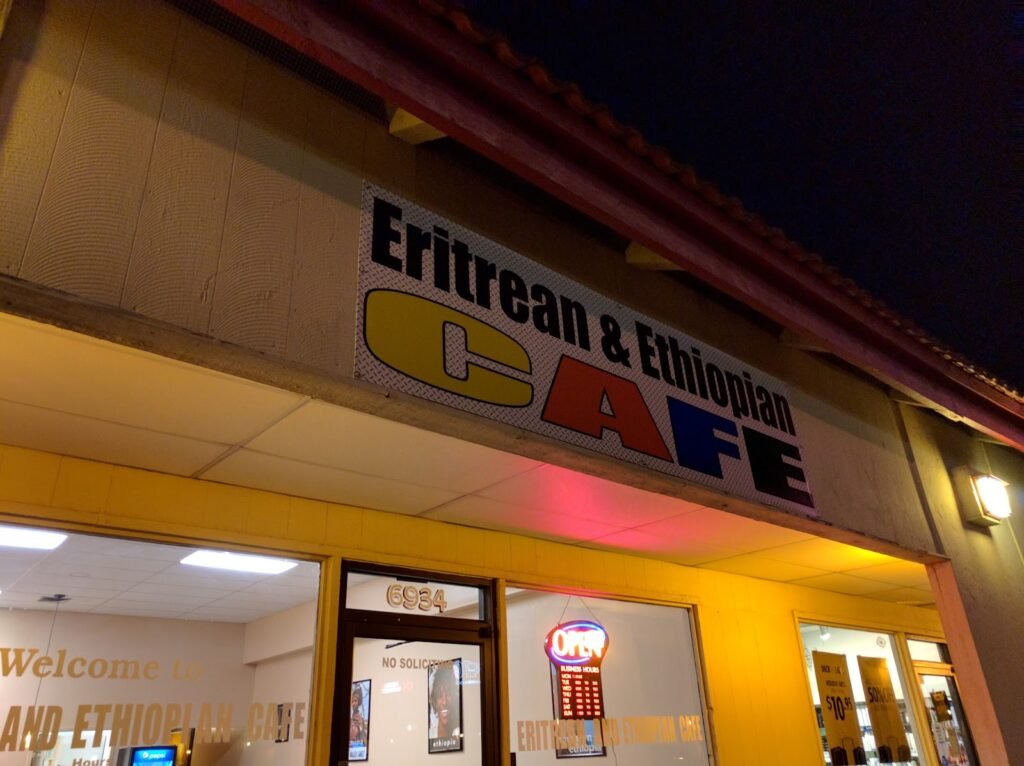 ERITREAN & ETHIOPIAN CAFE - Ethiopian restaurant