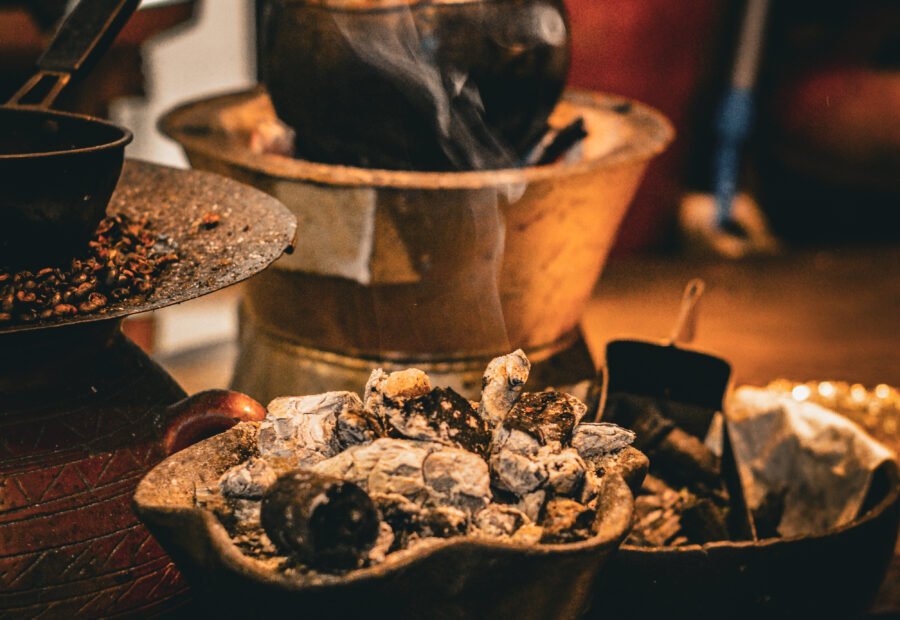 Ethiopian Coffee Ceremony in Mesa