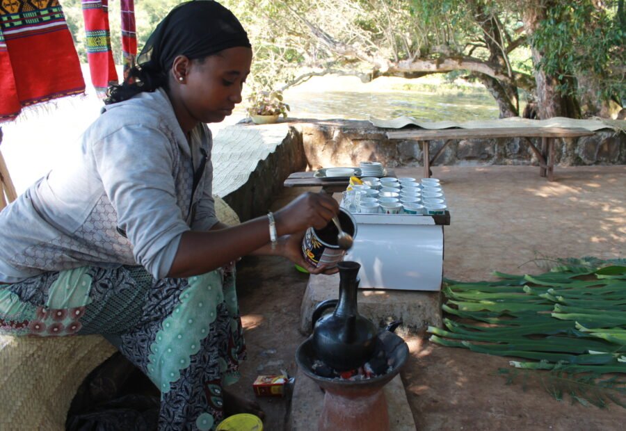 Ethiopian Coffee Ceremony in Stuttgart