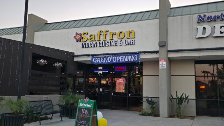 saffron indian food bar