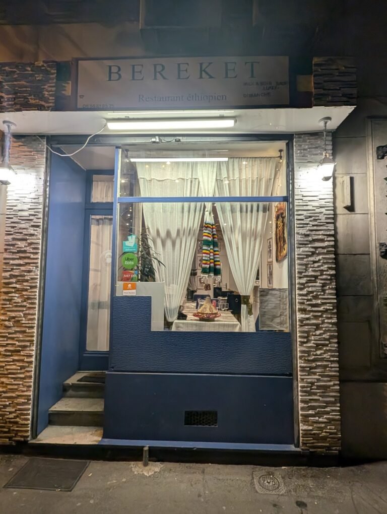 bereket restaurant ethiopien