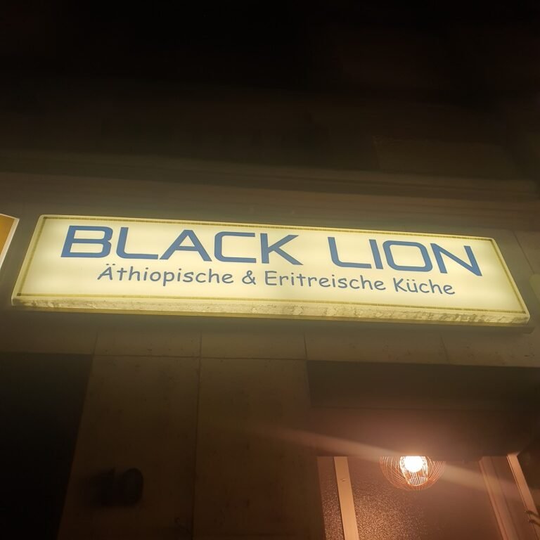 black lion aethiopische eritreischcatering restaurant 1