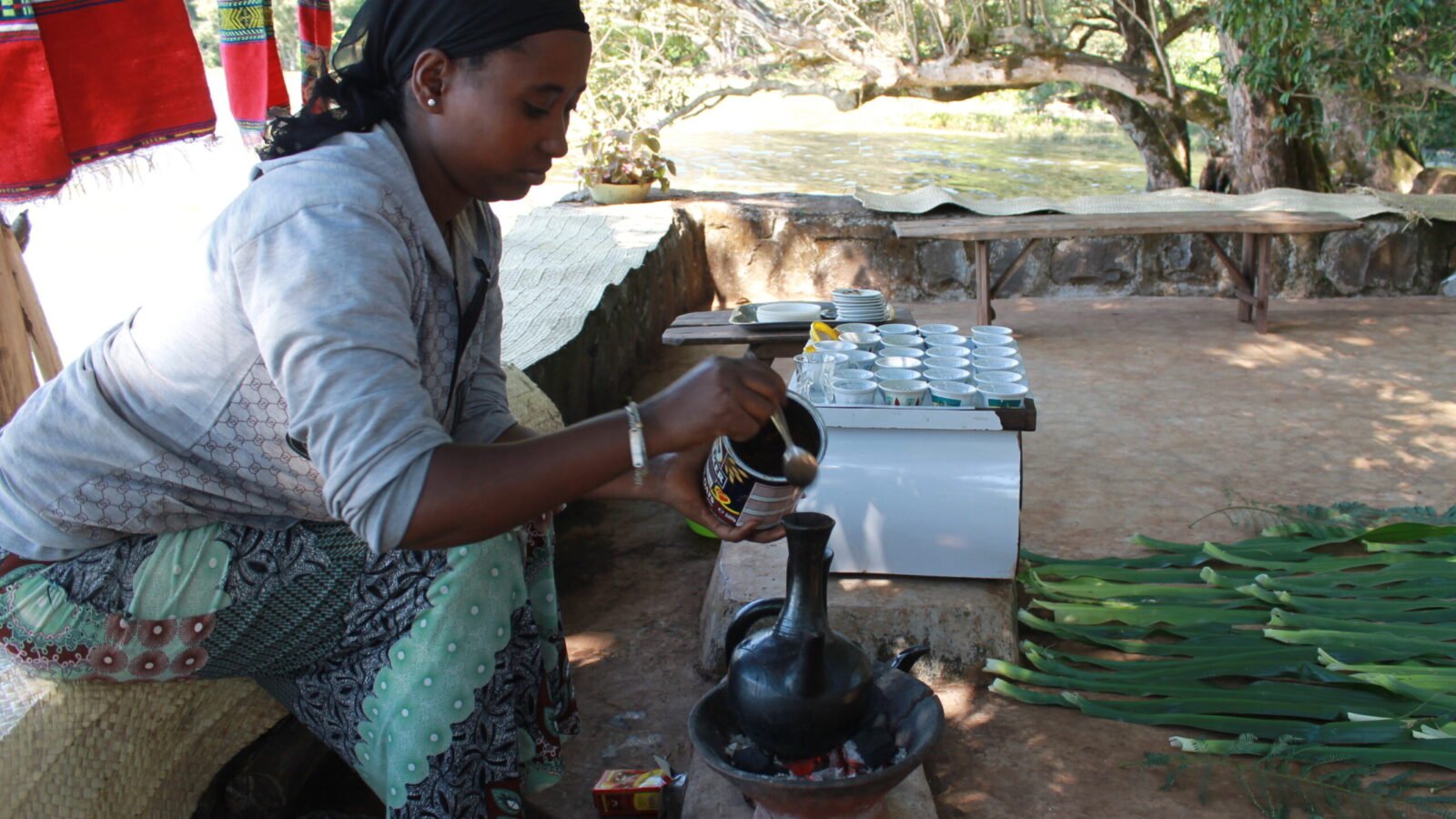 Ethiopian Coffee Ceremony in Regina