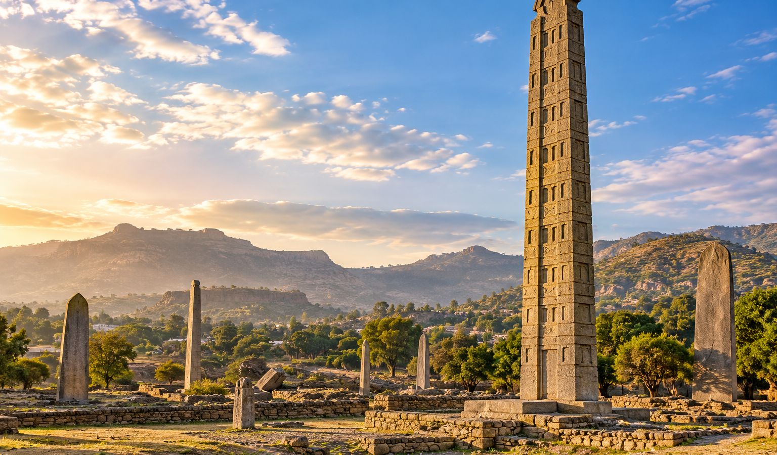 aksum ethiopia stelae featured image