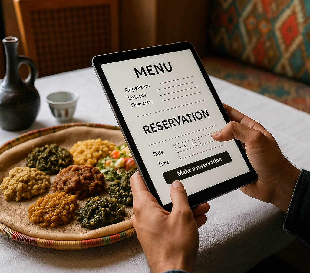 restaurant menu reservation system — Restaurant Menus and Online Reservations: Building a Better Digital Guest Experience