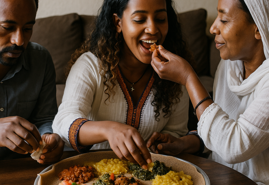 What Makes a Habesha Meal Different: Sharing Food, Gursha and Hospitality