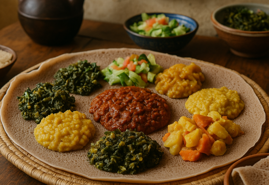 Why Ethiopian Vegetarian Cuisine Has Such a Deep Tradition